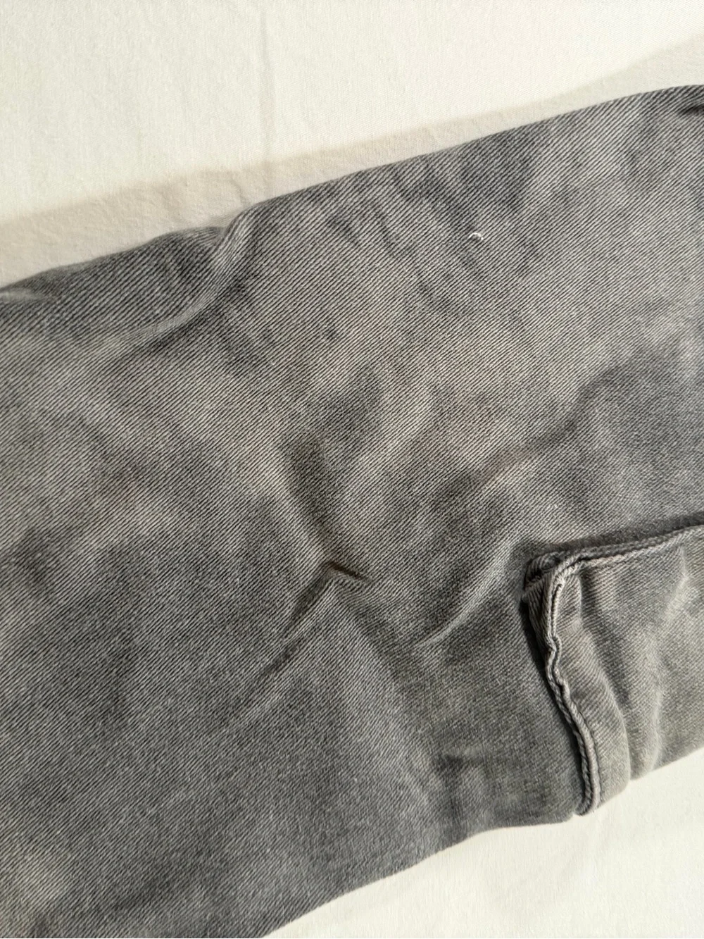 Men's Gray Cargo Pants Multiple Flap Pockets Waimea Relaxed Grey wash 38x32
